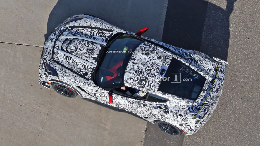 2018 Chevy Corvette ZR1 casus fotoğrafları
