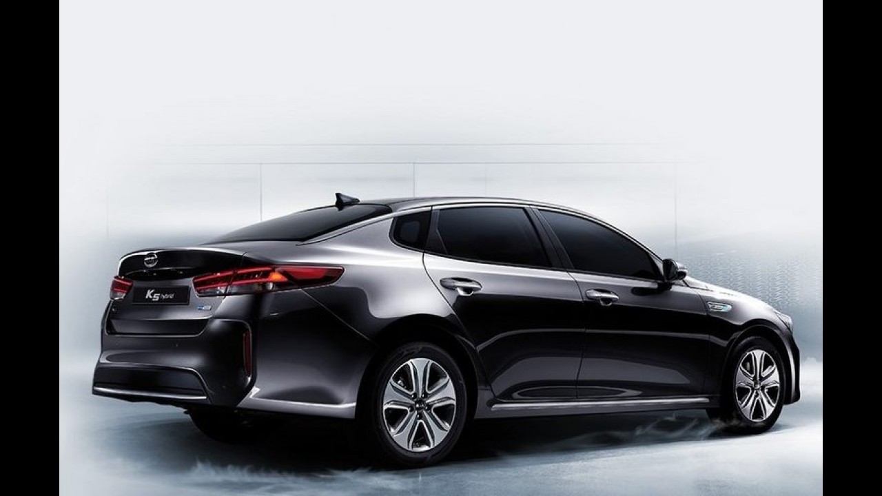 Novo Kia Optima 2016 ganha versão híbrida; consumo é de 17,5 km/l