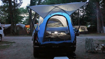 2017 Honda Ridgeline with tent accessory