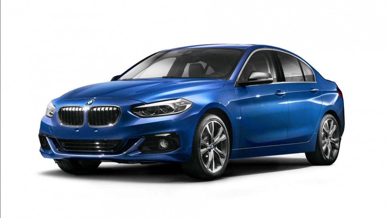 BMW Série 1 Sedan tem a primeira foto oficial do interior divulgada