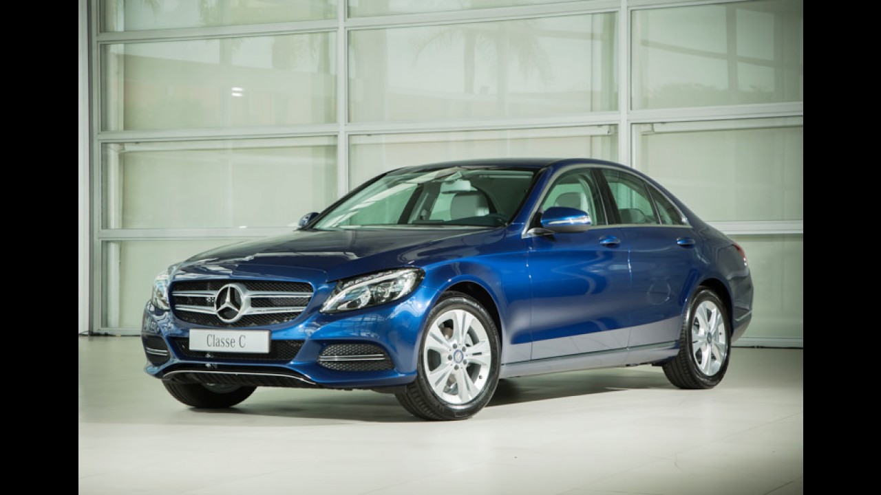 Mercedes C180 ganha motor 1.6 turboflex no Brasil
