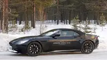 2018 Aston Martin DB11 Volante casus fotoğrafları
