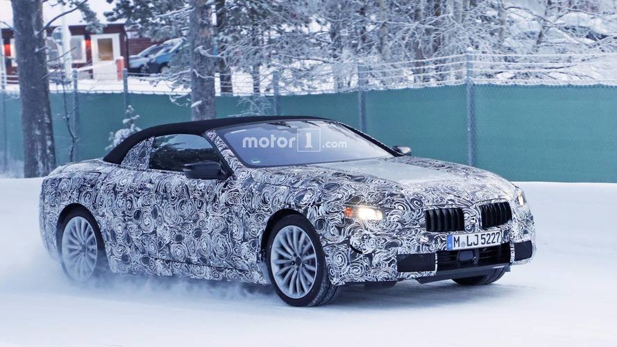 Yeni jenerasyon BMW 6 Serisi Convertible casus fotoğrafı
