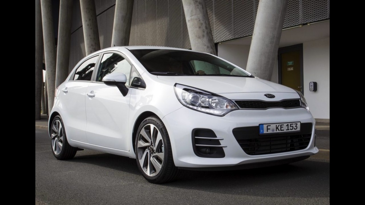 Versão de produção do novo Kia Rio 2017 é antecipada por projeção