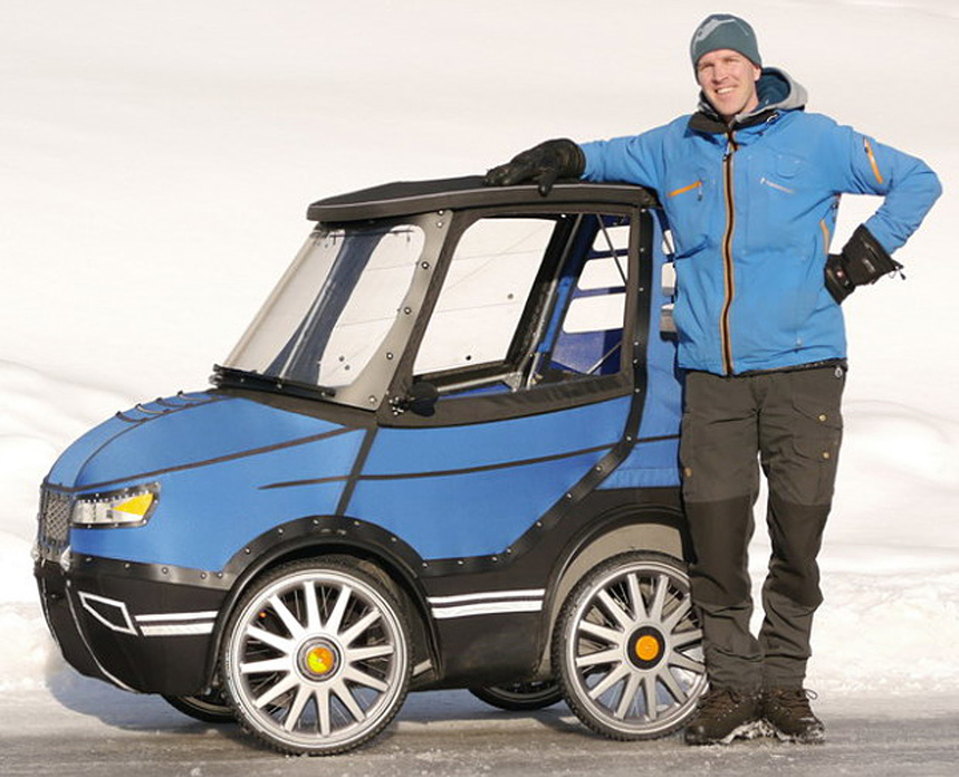 Bicycle Car on Indiegogo Solves Issue of Biking in Rain or Snow