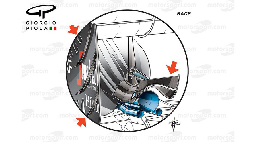 McLaren MP4/31 monkey seat, race version, Monaco GP