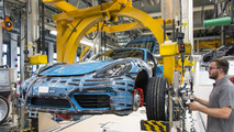 Porsche 718 Cayman production