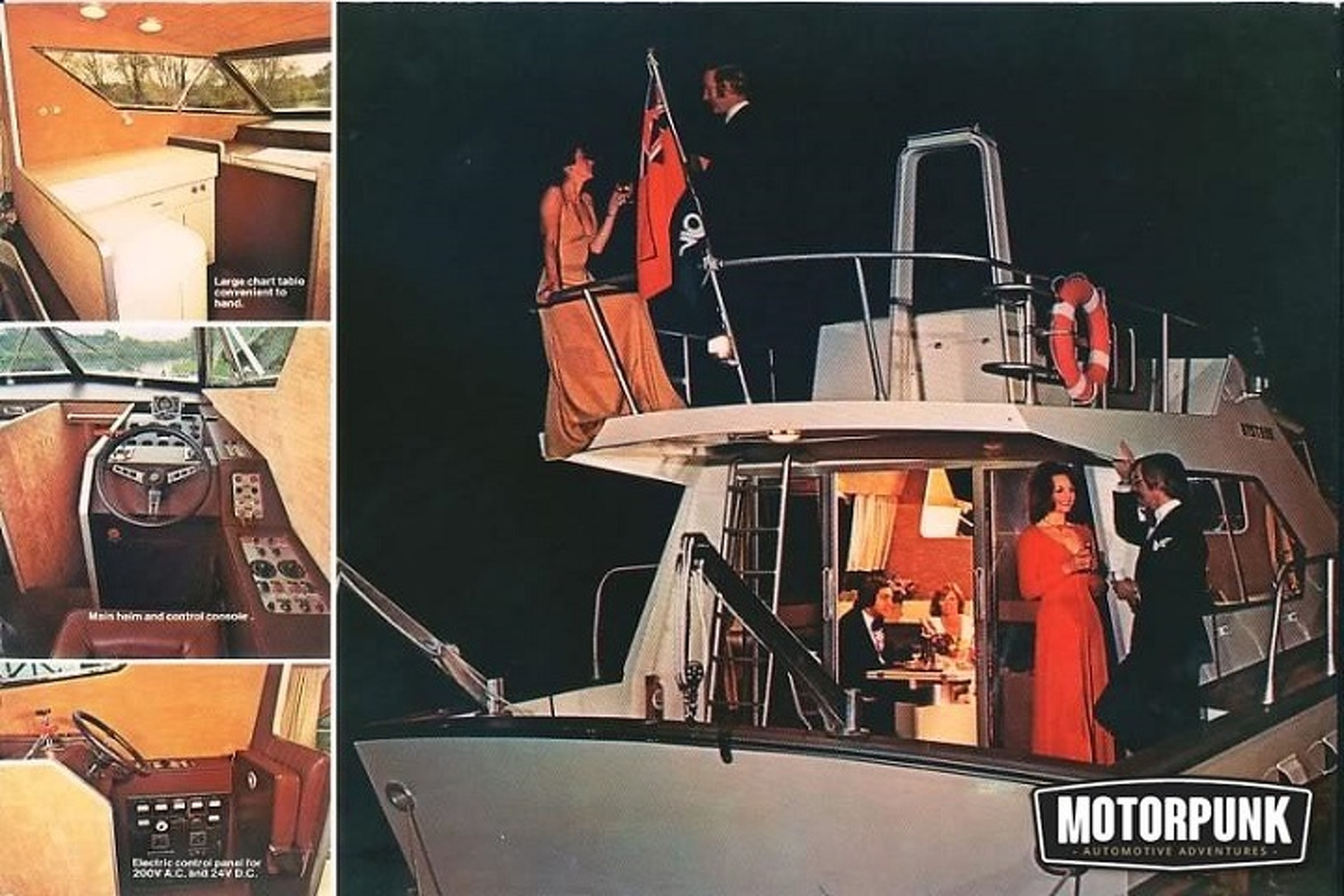 Lotus Once Took to the High Seas With a Line of Boats
