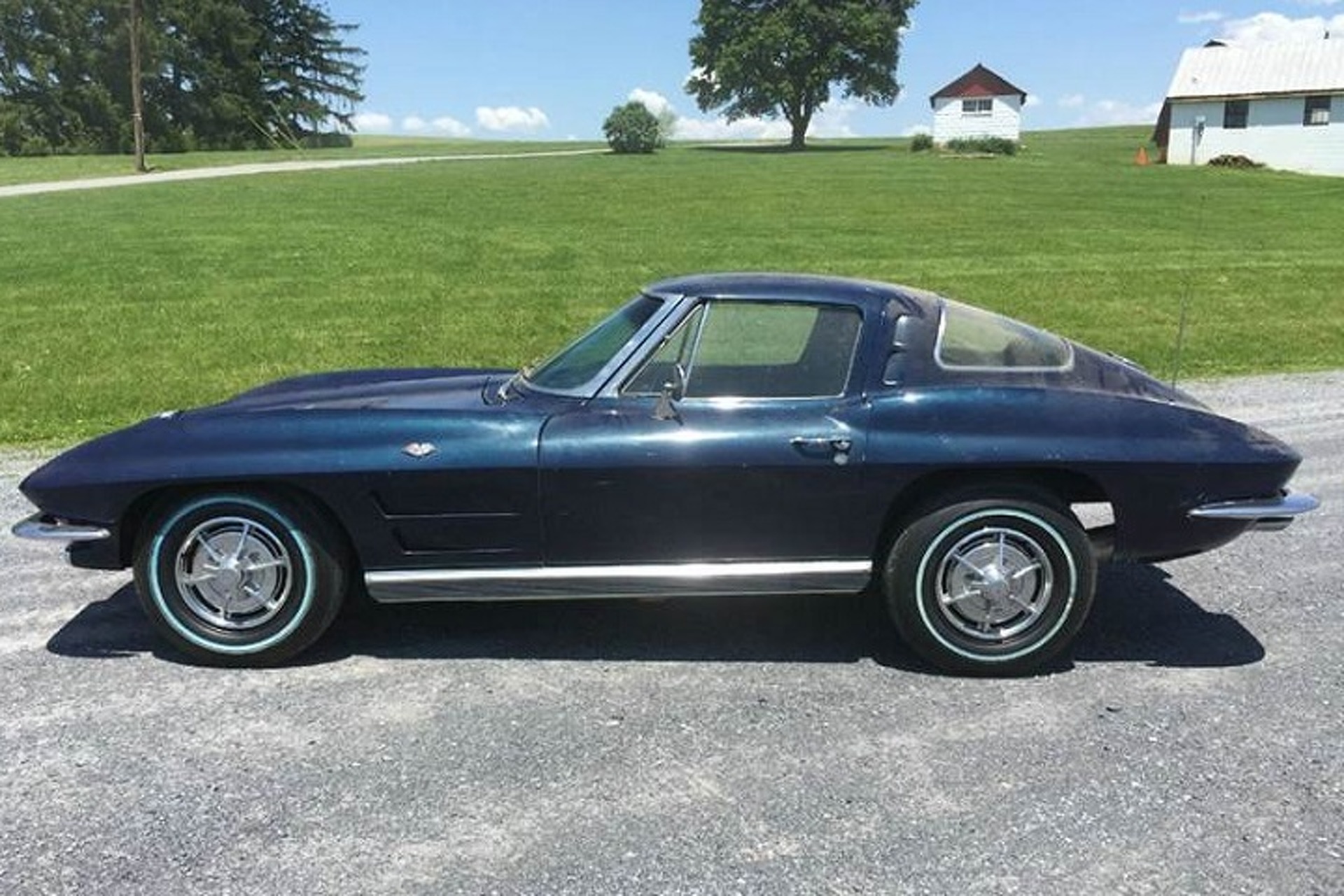 1963 Chevrolet Corvette Split Window Barn Find Should Clean Up Nicely