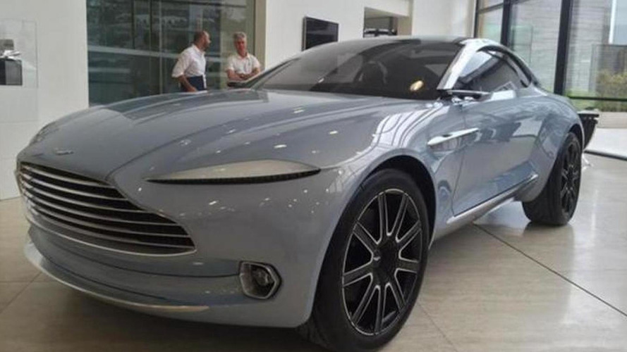 Aston Martin DBX concept Mako Blue