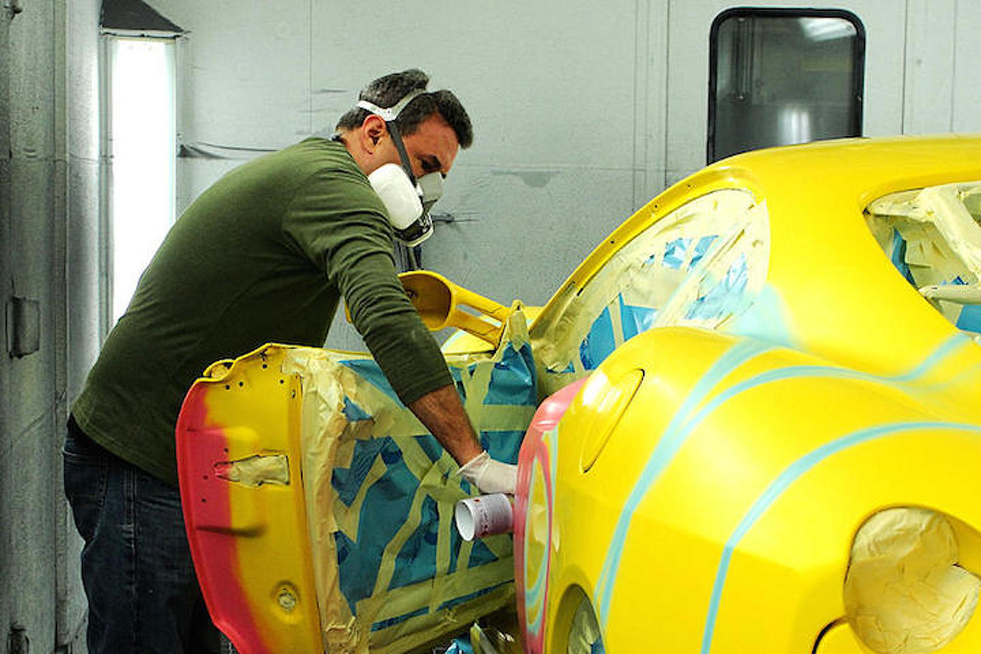 Ferrari F430 Gets the Art Car Treatment by John “Crash” Matos