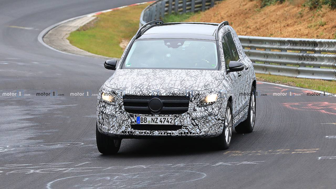 Mercedes GLB-Serisi Nürburgring Casus Fotoğrafları