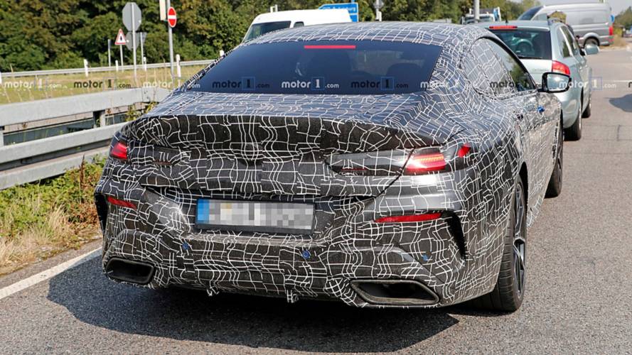 BMW 8 Series Gran Coupe Spy Photo