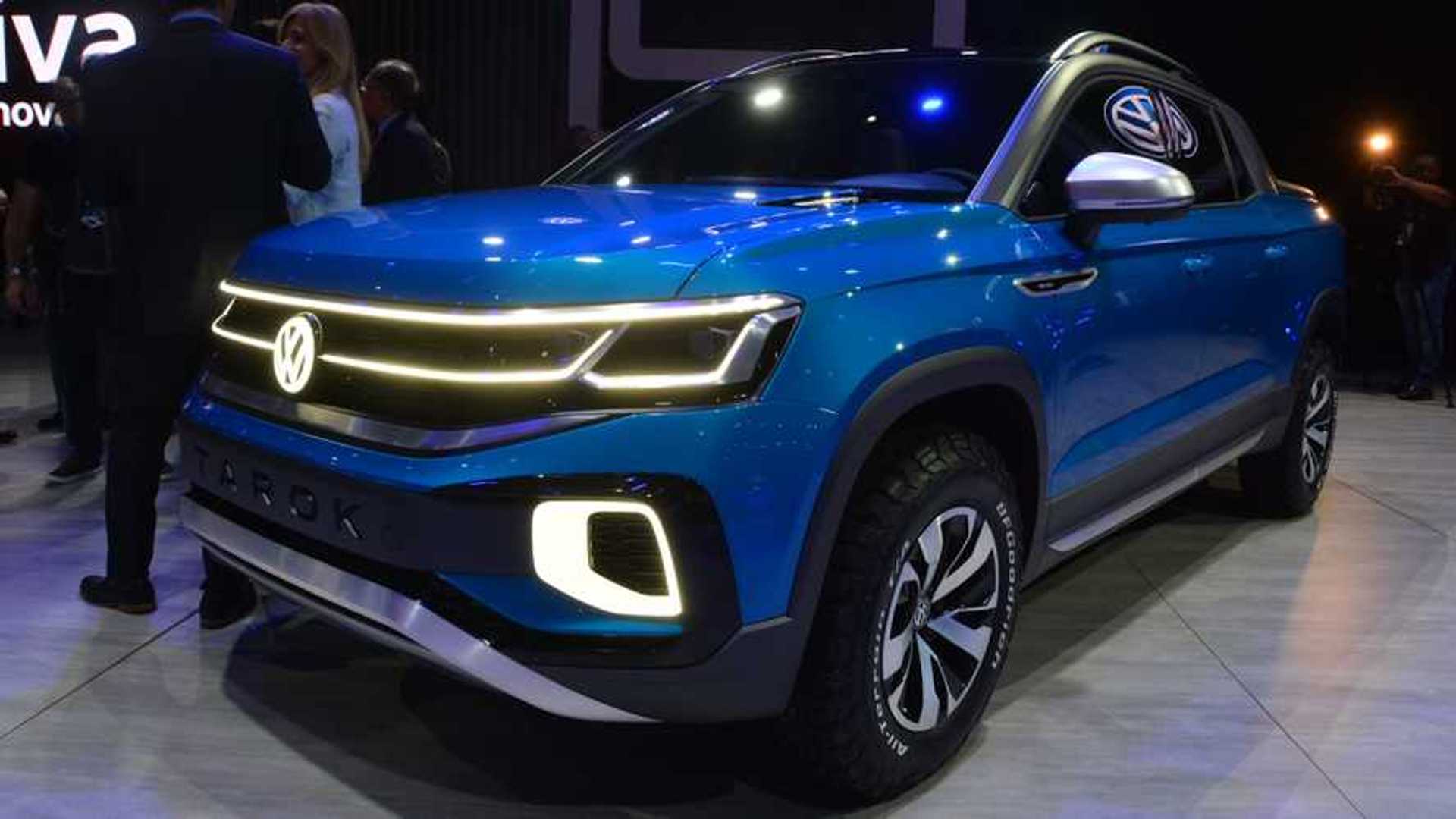 Salão de SP: Volkswagen Tarok antecipa futura rival da Fiat Toro Volkswagen-tarok-concept-salao-de-sp-2018