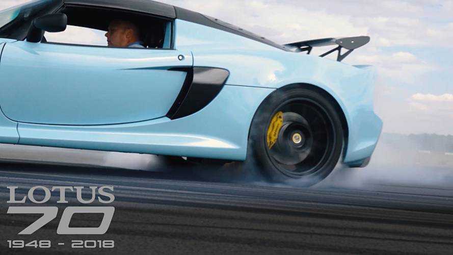 Lotus Exige Sport 410 70th anniversary