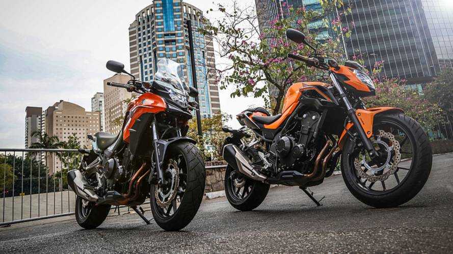 Honda CB 500F e CB 500X 2019