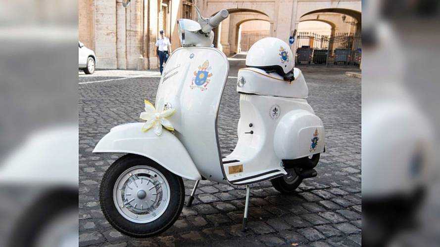 There's a New Popemobile in Town and It Has Two Wheels