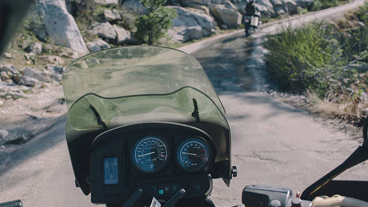 Motorcycle Camping In The High Sierras