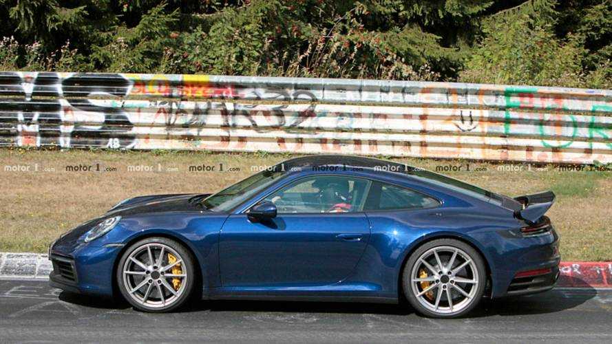 Porsche 911 Nürburgring spy photo