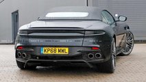 Aston Martin DBS Superleggera Volante Kamuflajsız Casus Fotoğrafları
