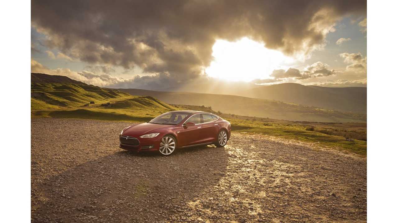 Tesla Model S in UK