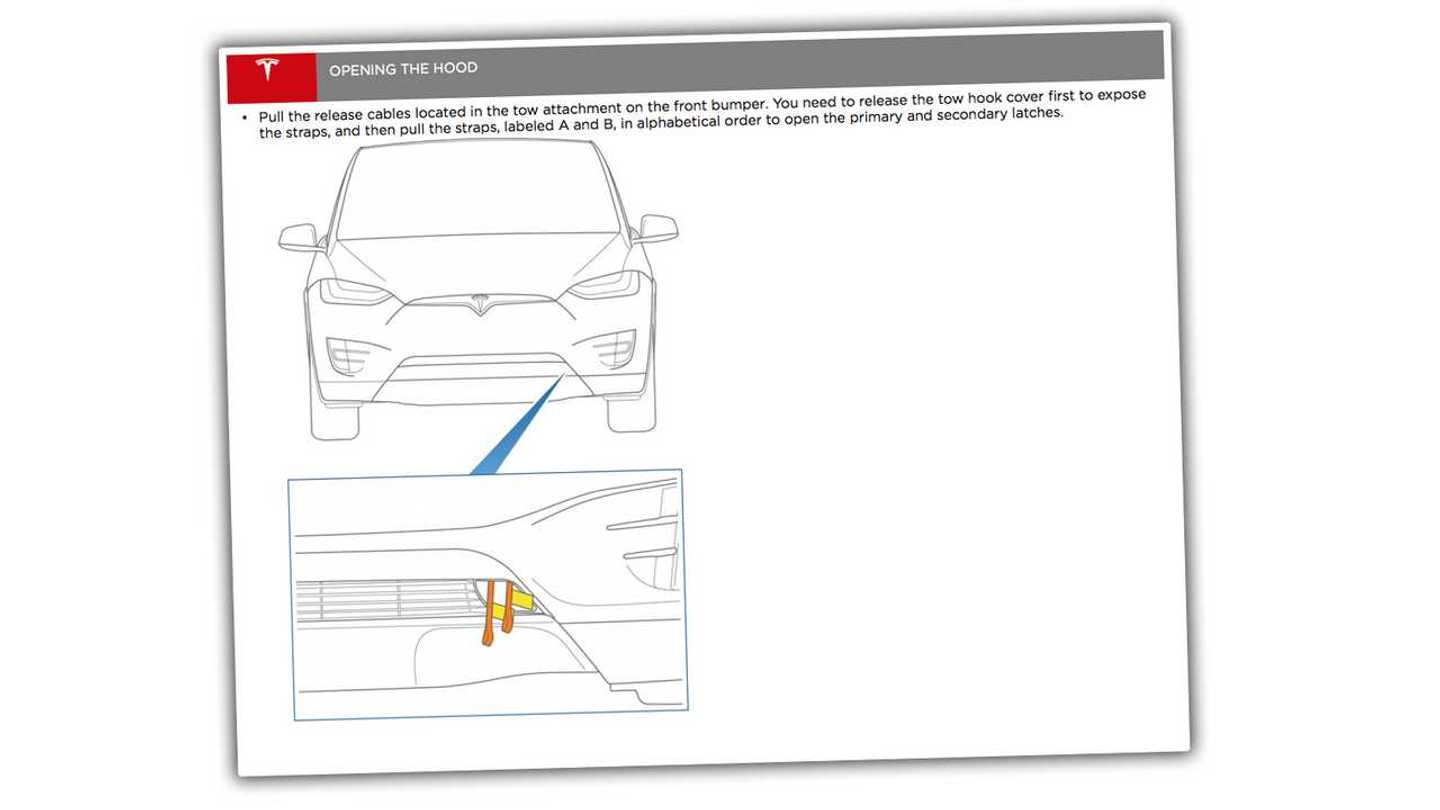 Here's How To Open A Tesla Frunk Without A Key (w/video)