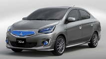Mitsubishi G4 Compact Sedan Concept 15.04.2013