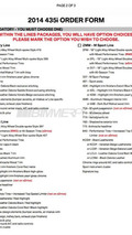 2014 BMW 4-Series 435i order guide / BimmerPost