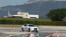Sebastian Vettel testing Infiniti models at Paul Ricard 28.5.2013