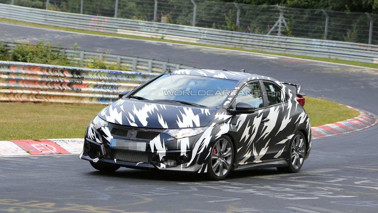 Next Generation Honda Cr Z To Be Based On The Civic Type R Report 2017 Honda Civic Type R Spy Photo 13 8
