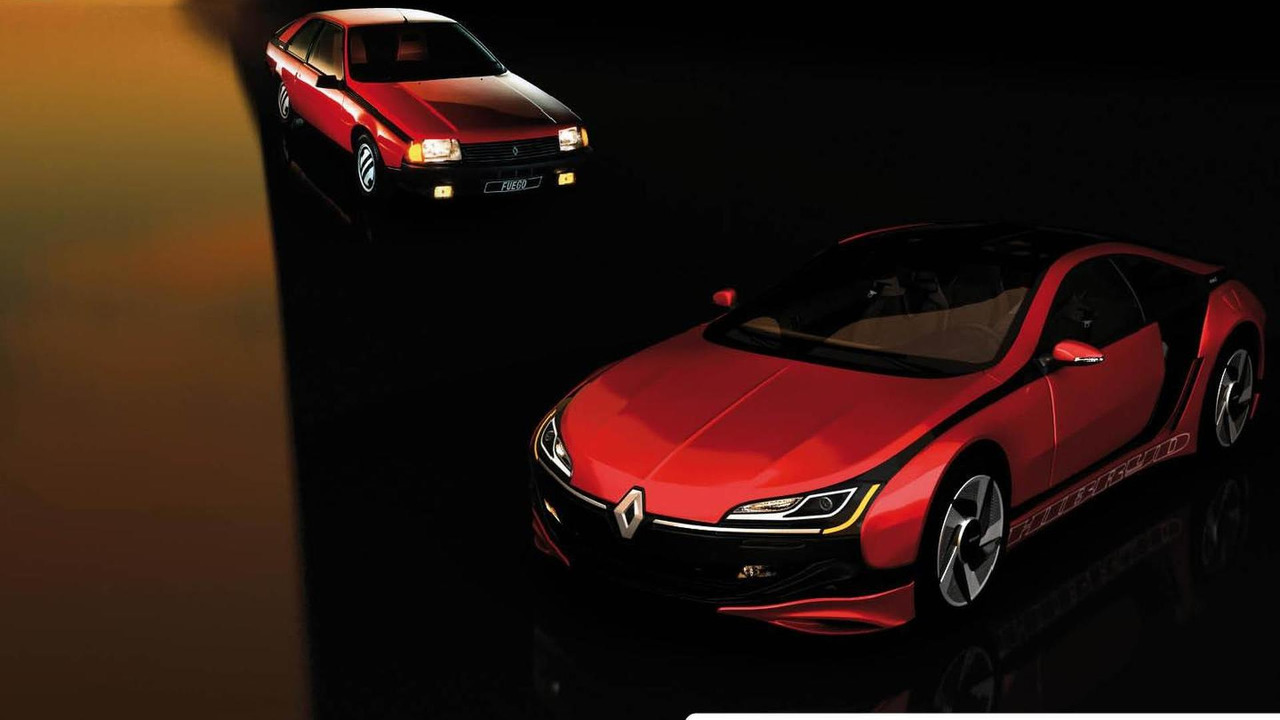 Renault Fuego del futuro, render