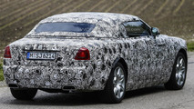 Rolls-Royce Wraith Drophead Coupe spy photo