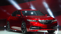 Acura TLX prototype live in Detroit