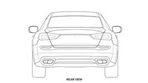 2014 Maserati Quattroporte patent drawing