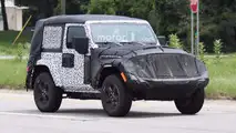 2018 Jeep Wrangler Two-Door Spy Photo