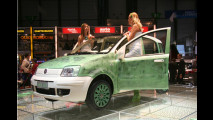 Spritsparstudie aus Turin: Der Fiat Panda steht als Öko-Prototyp namens 