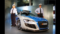620 PS und Blaulicht