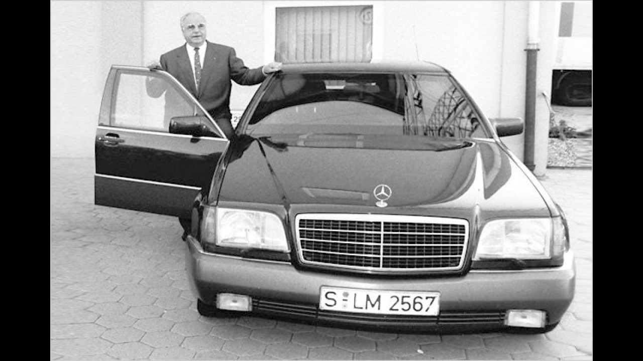 Helmut Kohl: Mercedes 500 SE (W 140)