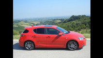 Lexus CT Hybrid, test di consumo reale Roma-Forlì