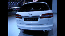 Dentro la Jaguar XF Sportbrake al Salone di Ginevra 2012