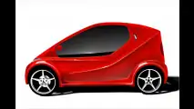 Superleichtes E-Mobil