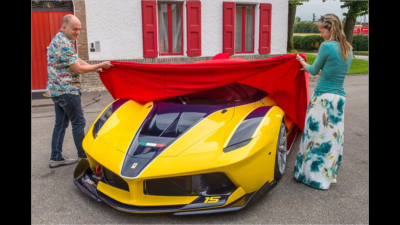 Ein Ferrari FXX K zum Geburtstag