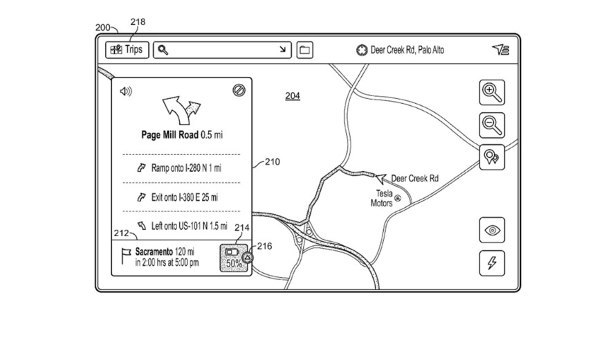 Tesla range-enhancing nav system