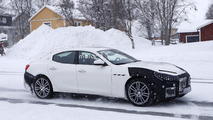 2018 Maserati Ghibli facelift spy photo