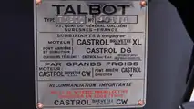 1937 Talbot-Lago T150-C SS Teardrop