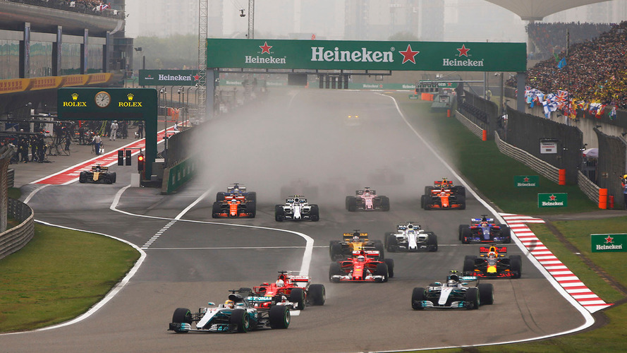 Los primeros instantes de la carrera