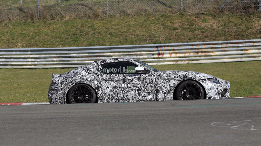 Toyota Supra 2018 fotos espía Nürburgring