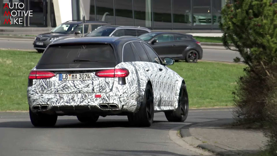 Possible Mercedes-AMG E63 R Wagon spy photo