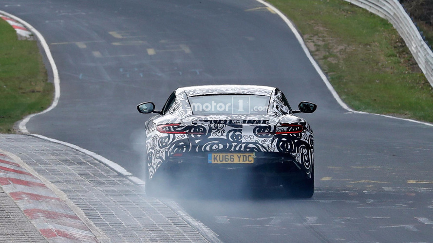 Aston Martin Vantage V8 Spy Pics