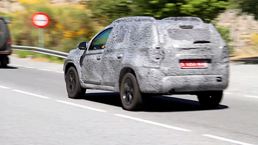 2018 Dacia Duster screenshot from spy video